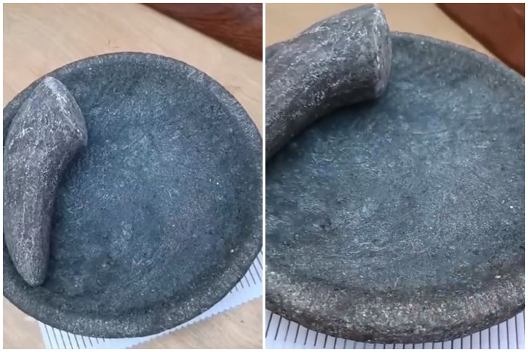 Bukan pakai sabun, ini cara mencuci cobek batu agar bersih maksimal dan bebas bau dengan 1 bumbu dapur