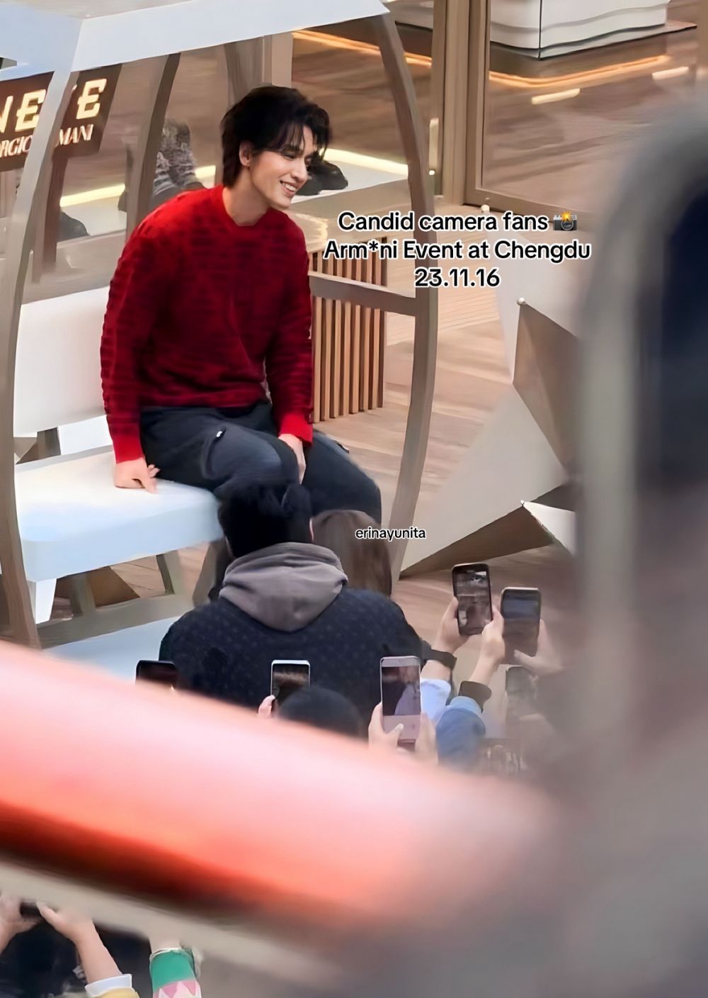 Jerry Yan F4 hadir di event brand © berbagai sumber