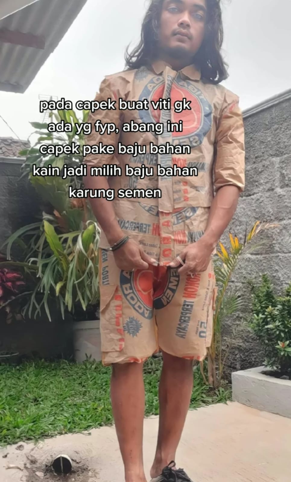 baju karung bos berbagai sumber
