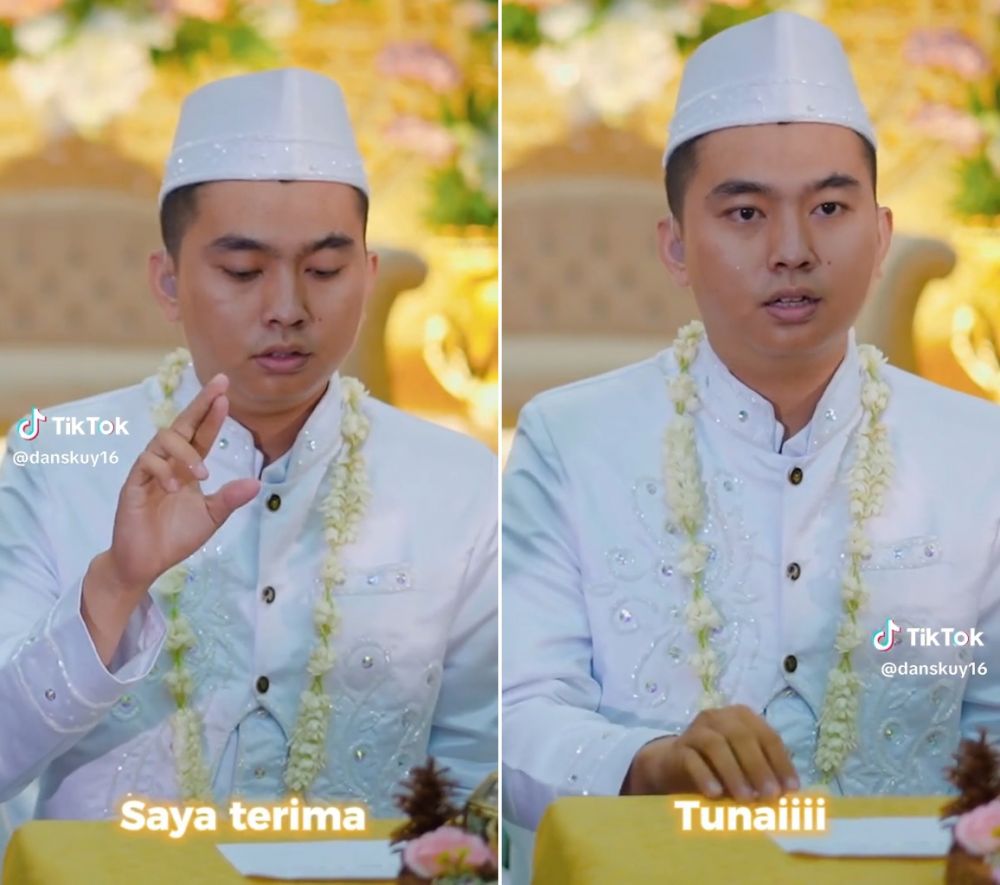 ijab kabul tunarungu © TikTok ijab kabul tunarungu © TikTok