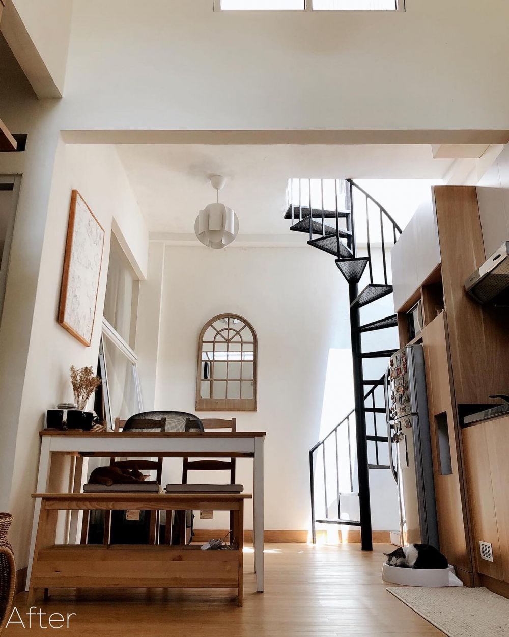 rumah model segaris © Instagram