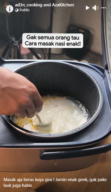 Bukan ditambah minyak goreng, ini trik menanak nasi agar makin enak, pulen, gurih, dan tak berkerak