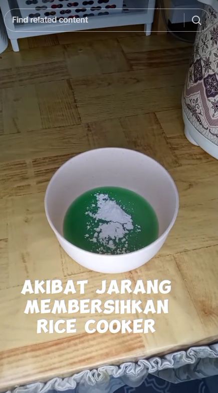 Bukan pakai sitrun atau pasta gigi, begini cara bersihkan rice cooker berkerak dengan 2 bahan dapur