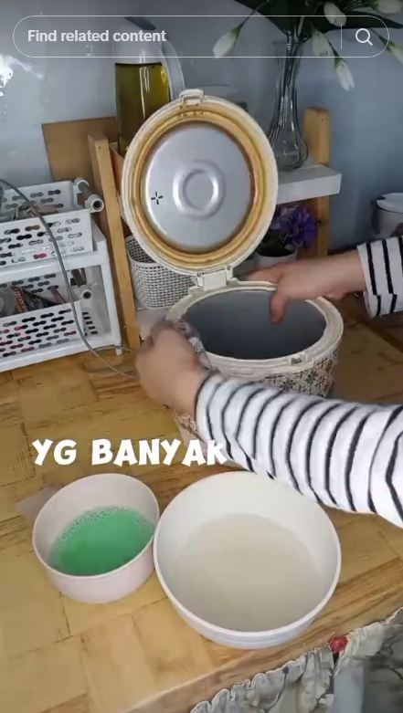 Bukan pakai sitrun atau pasta gigi, begini cara bersihkan rice cooker berkerak dengan 2 bahan dapur