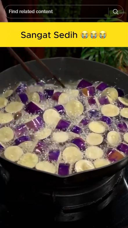 Tanpa ditaburi maizena, ini trik goreng terong agar tak serap banyak minyak pakai 2 bahan dapur