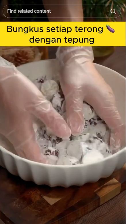 Tanpa ditaburi maizena, ini trik goreng terong agar tak serap banyak minyak pakai 2 bahan dapur