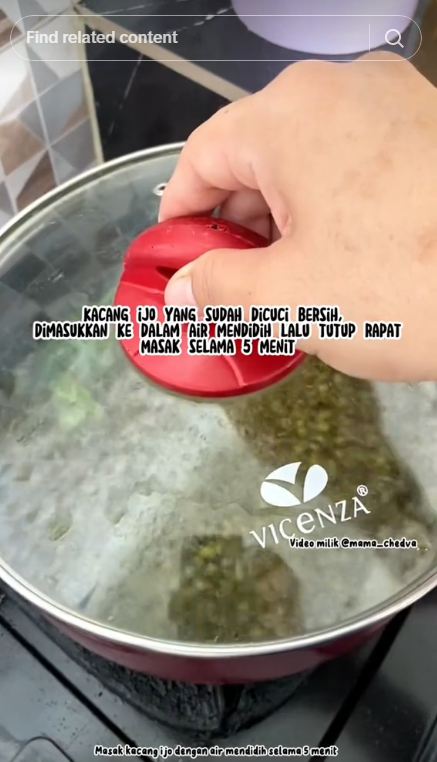 Empuk dalam 12 menit, ini trik merebus kacang hijau agar merekah meski tanpa direndam semalaman