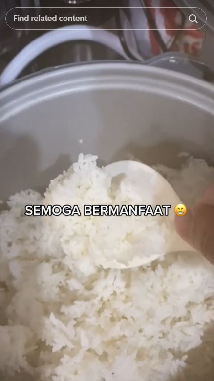 Tak ditambah minyak goreng atau margarin, begini cara menanak nasi supaya tak berkerak dan makin gurih