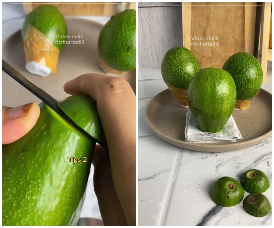 Bukan ditusuk lidi atau diperam beras, ini cara cepat mematangkan alpukat agar tak busuk pakai 2 alat