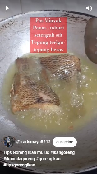 Tak ditaburi terigu atau garam, ini trik goreng ikan agar minyak tak meletup cuma tambah 1 bahan dapur