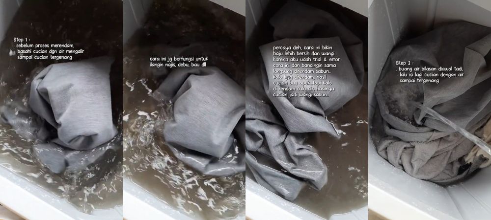 trik bikin cucian tetap wangi cuma pakai detergen © berbagai sumber