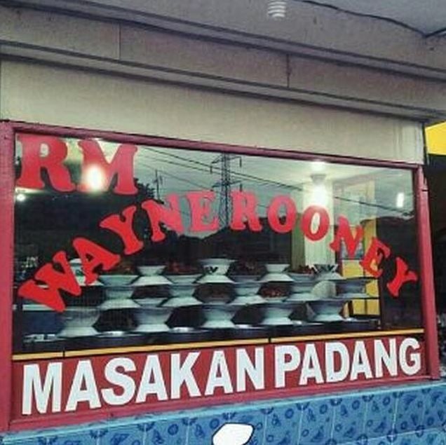 tulisan kocak rumah makan padang © berbagai sumber