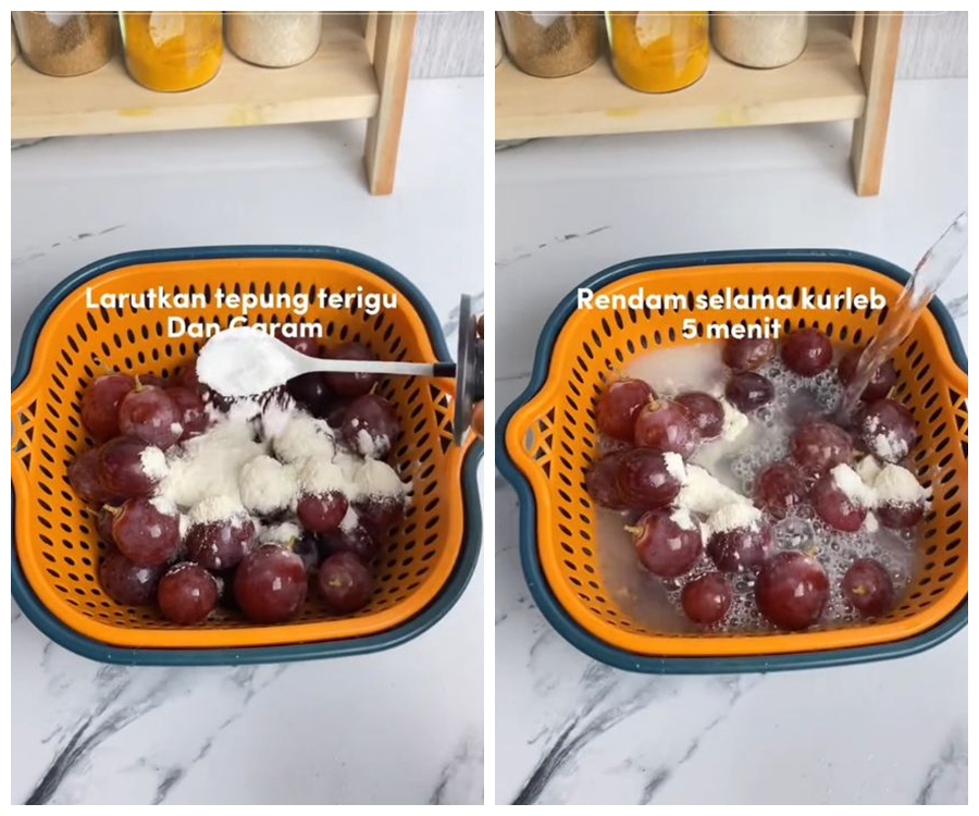 Tak perlu baking soda dan cuka, begini cara bersihkan lapisan lilin anggur pakai 2 bahan dapur