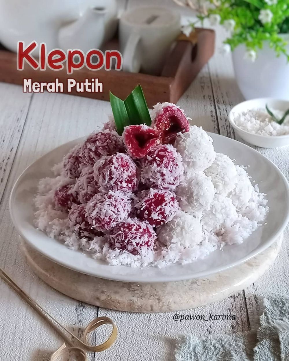 23 Cara membuat klepon ketan isi gula merah, manis dan legit
