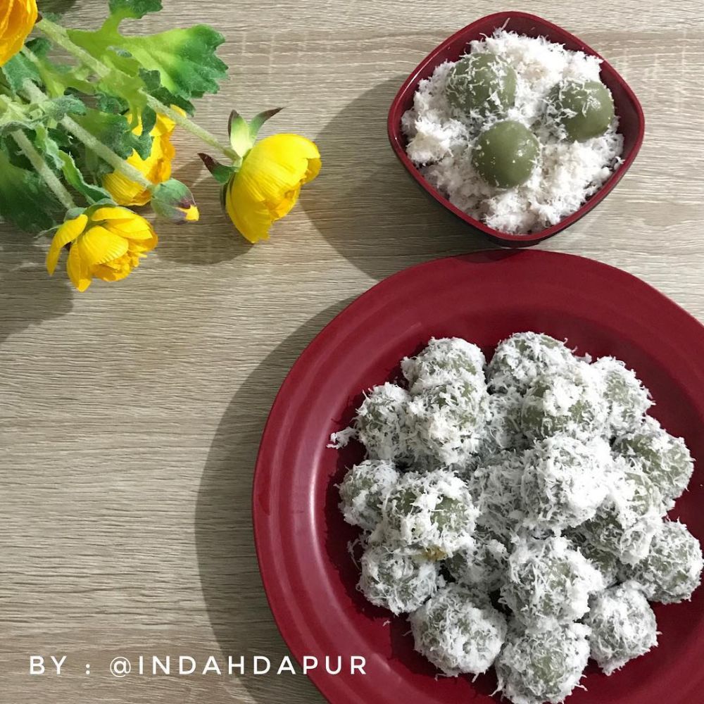 23 Cara membuat klepon ketan isi gula merah, manis dan legit