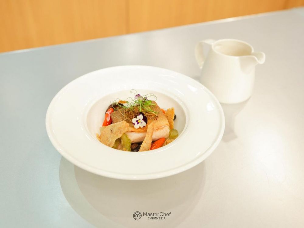 Lulusan SMK tata boga, 11 masakan rumahan Kiki MasterChef ini tampak mewah dengan plating ciamik