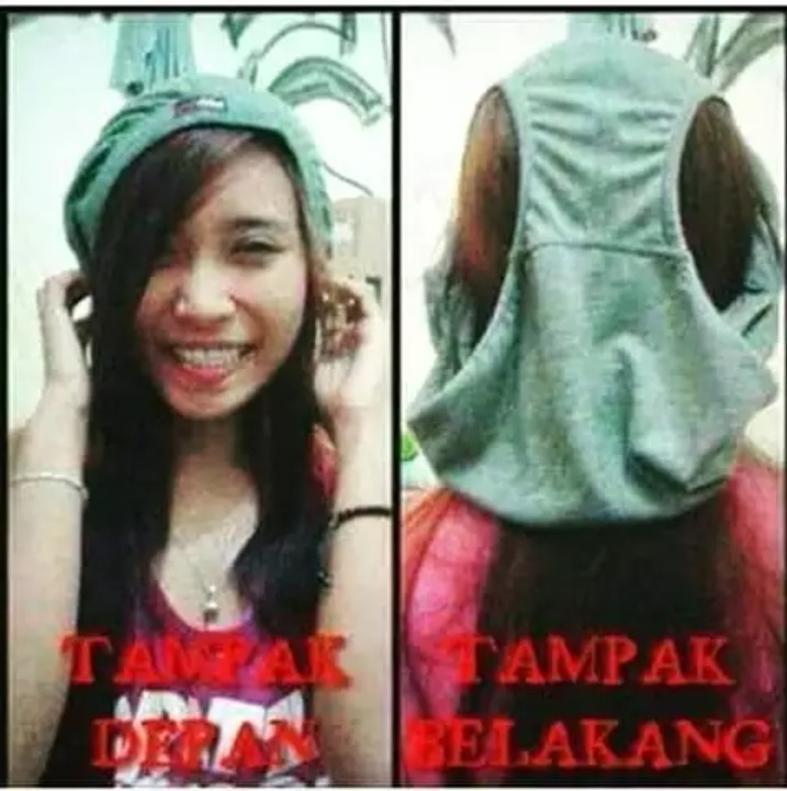 Potret kocak depan belakang Berbagai sumber