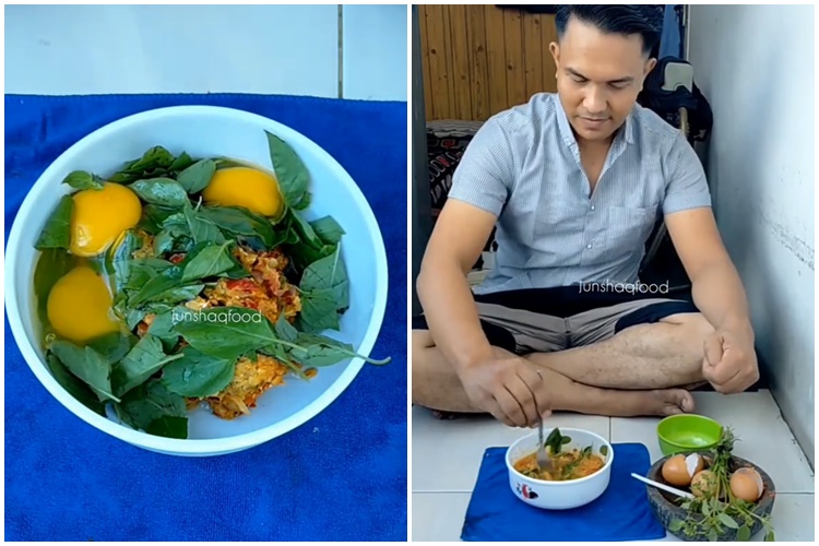 Bukan ditambah tepung terigu, ini trik bikin telur dadar semakin tebal cuma tambah 1 bahan makanan