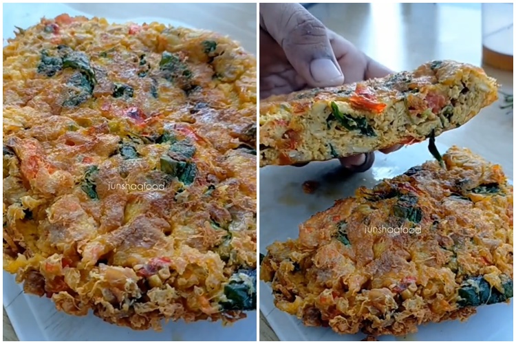 Bukan ditambah tepung terigu, ini trik bikin telur dadar semakin tebal cuma tambah 1 bahan makanan