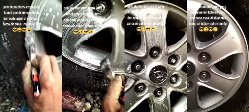 trik bersihkan velg mobil buluk jadi kinclong lagi © berbagai sumber