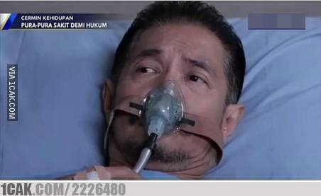 Potret pura-pura sakit Berbagai sumber