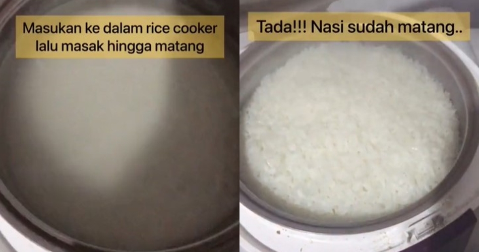 Bukan ditambah minyak atau jeruk nipis, ini cara menanak nasi agar pulen secara merata