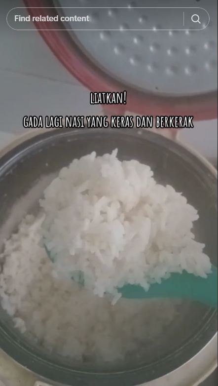 Trik menghangatkan nasi di rice cooker agar tak berkerak dan menempel di panci, pakai 1 alat ini