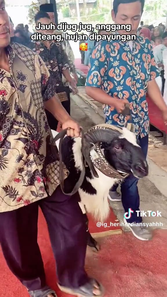 Seserahan antimainstream bikin melongo Berbagai sumber Seserahan antimainstream bikin melongo Berbagai sumber