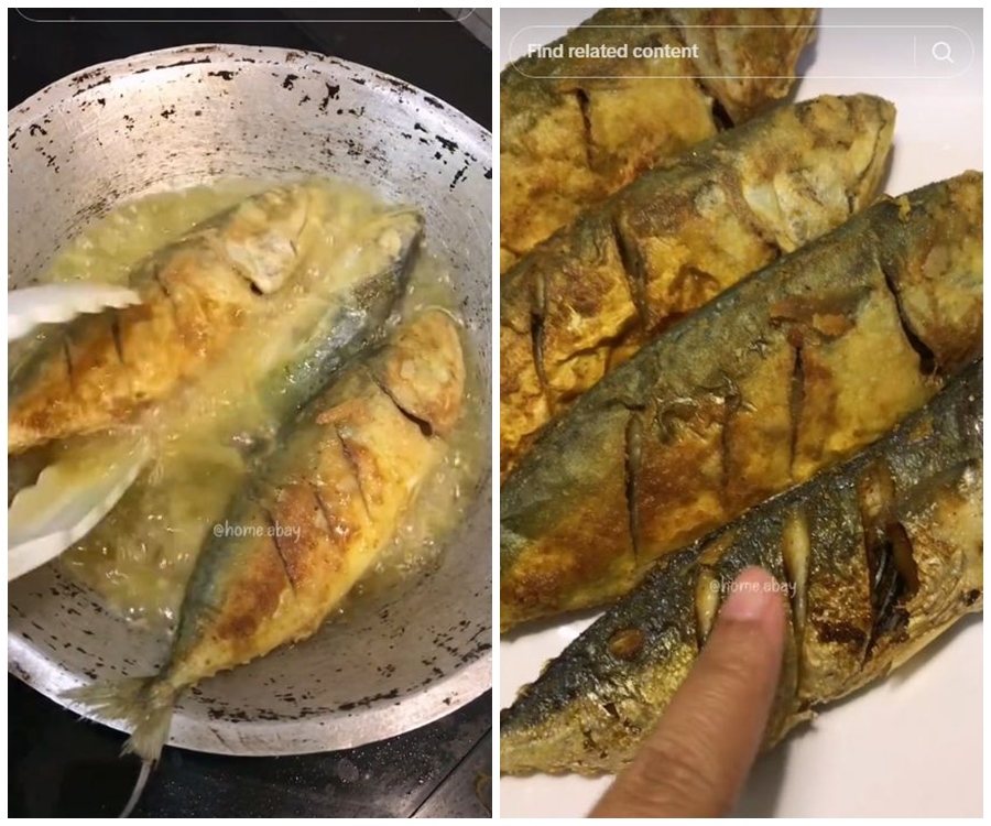Bukan ditaburi garam, begini cara menggoreng ikan supaya dagingnya tak mengerut dan lengket di wajan