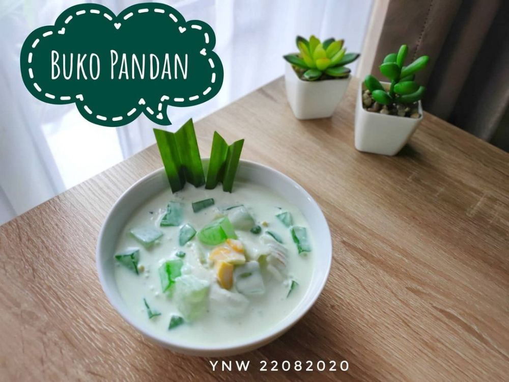 21 Cara membuat es buko pandan, segar dan praktis
