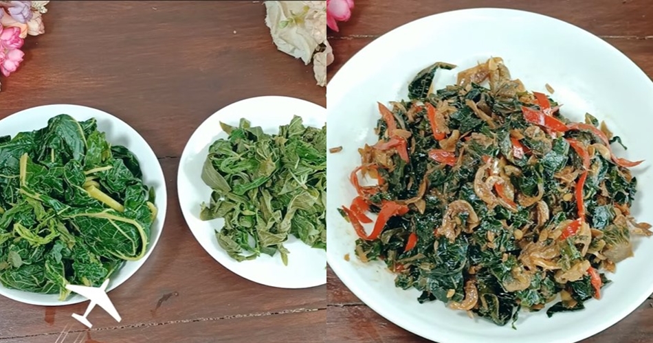 Tanpa garam atau asam jawa, ini trik merebus daun pepaya agar tak pahit cukup tambah 1 jenis daun