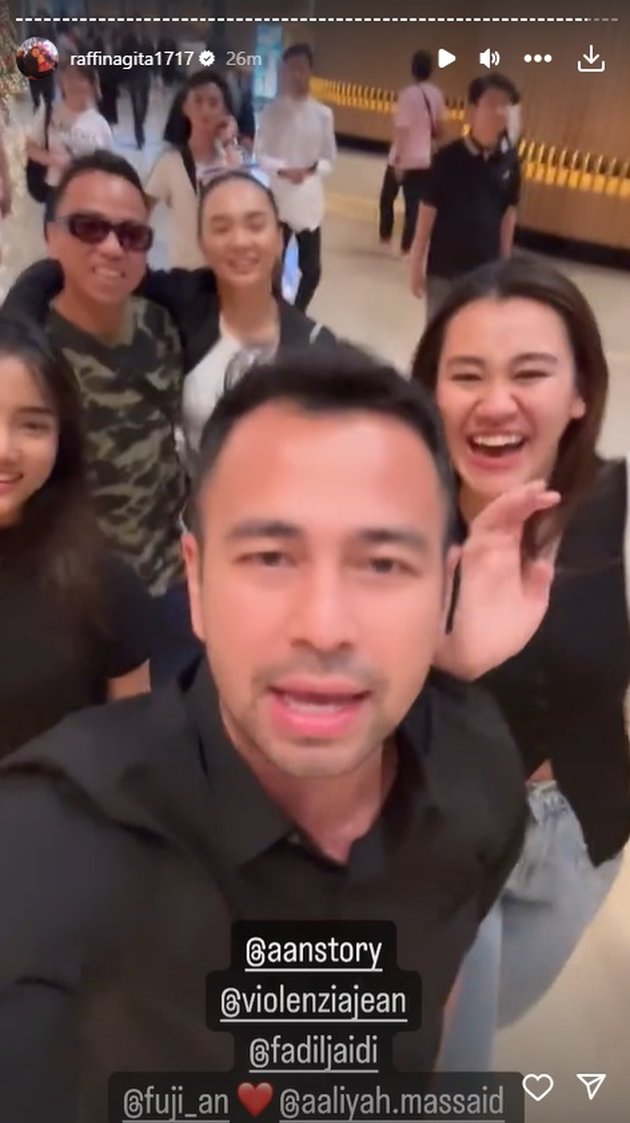 potret akur fuji dan aaliyah massaid © instagram