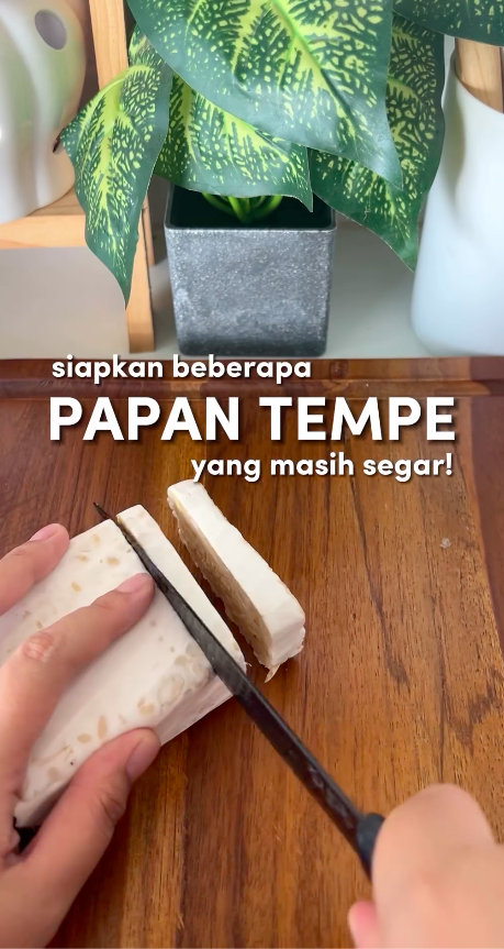 Tanpa perlu dikukus dulu, ini cara simpan tempe agar awet dan tak kering hingga 1 minggu