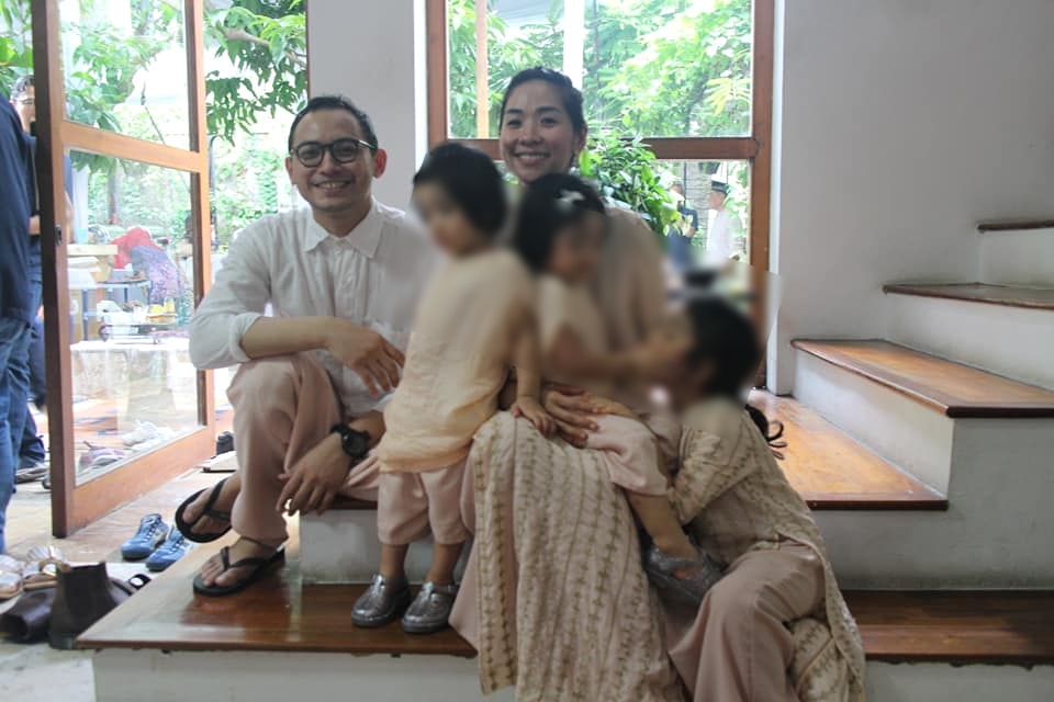 pesona Arina mantan istri Tiko  © berbagai sumber