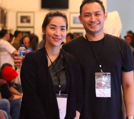 pesona Arina mantan istri Tiko  © berbagai sumber