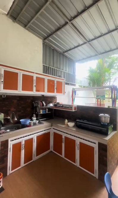 dapur outdoor tanpa sekat ini bikin masak antipenat Berbagai sumber
