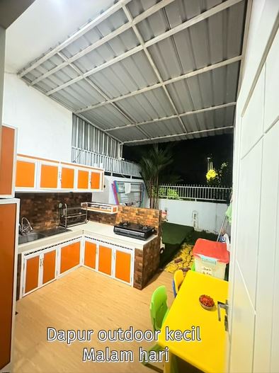 dapur outdoor tanpa sekat ini bikin masak antipenat Berbagai sumber