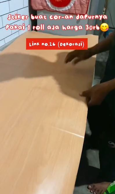 Dapur ukuran 2x1 meter ini di-makeover jadi estetik TikTok Dapur ukuran 2x1 meter ini di-makeover jadi estetik TikTok