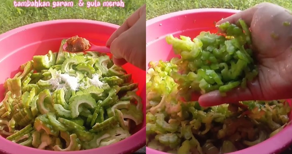 Tanpa asam jawa atau tanah lempung, ini trik hilangkan rasa pahit pare cukup pakai 2 bumbu sederhana