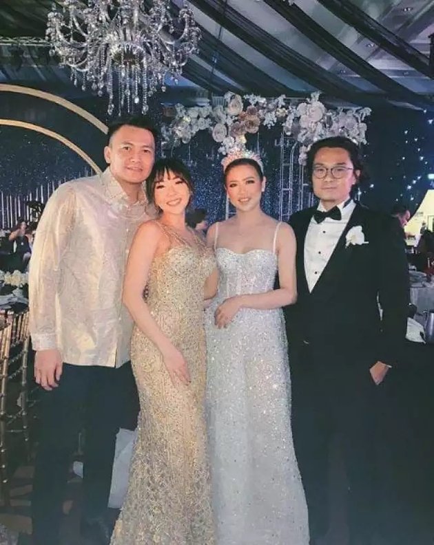 penampilan seleb hadiri pernikahan tuai kritik © instagram