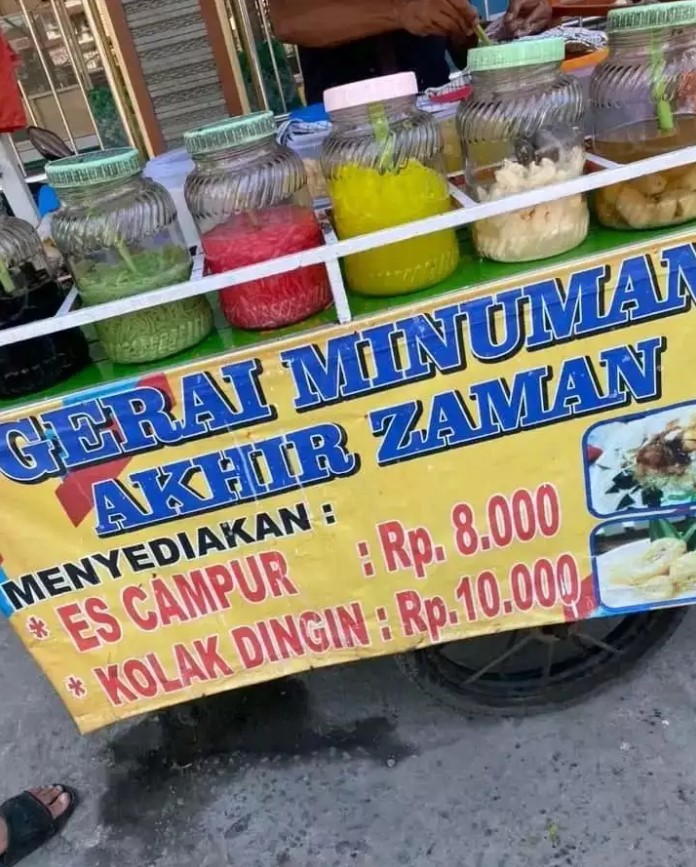 Tulisan warung bikin nggak mau mampir Berbagai sumber