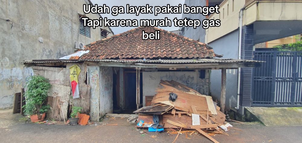 rumah tua jadi gedong © TikTok rumah tua jadi gedong © TikTok