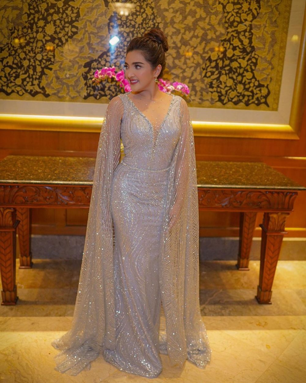 momen ashanty hadiri kondangan © instagram