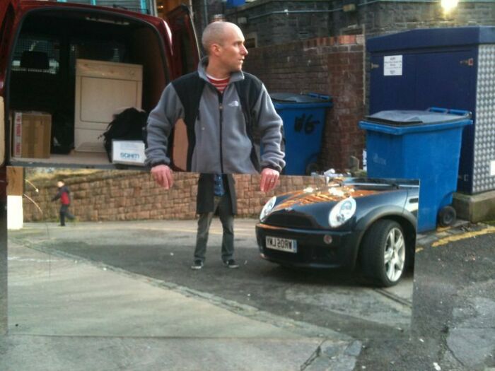 pantulan cermin aneh © Berbagai sumber pantulan cermin aneh © Berbagai sumber