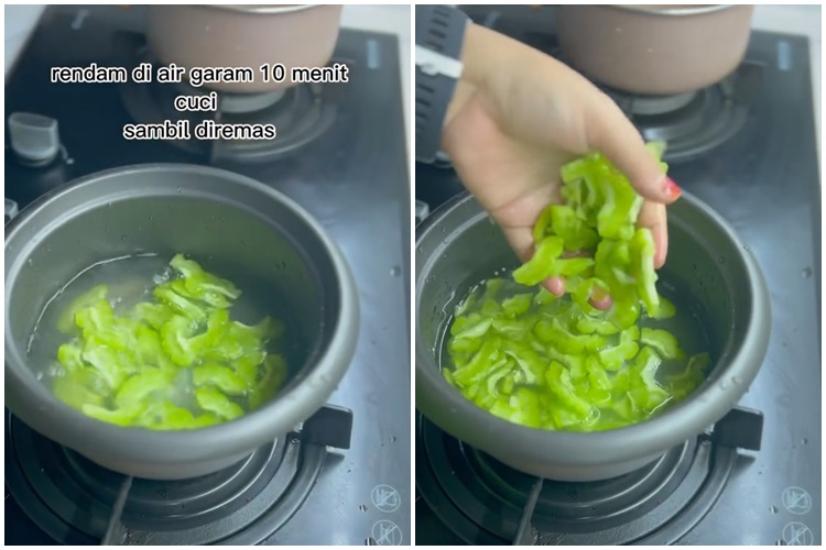 Tak perlu direbus dahulu, ini cara bikin tumis pare agar tidak pahit dan bumbu meresap sempurna