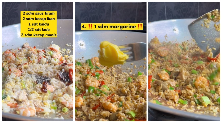 Tanpa kemiri atau ebi, ini trik bikin nasi goreng ala resto yang sedap & gurih pakai 1 bahan tambahan