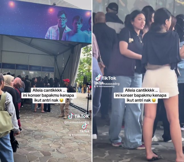 anak ariel antre tiket © berbagai sumber