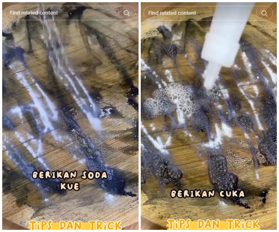 Bukan pakai sabun, begini cara cuci talenan kayu yang hitam dan penuh jamur dengan 3 bahan dapur