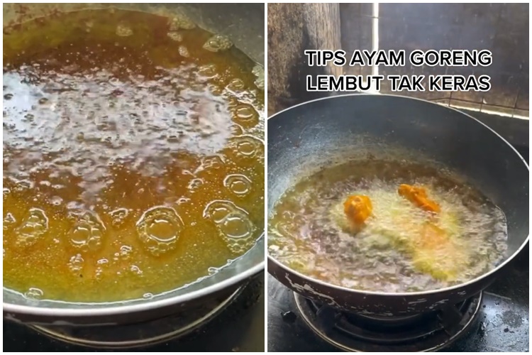 Tanpa perlu diungkep dulu, ini trik menggoreng ayam agar hasilnya antialot dan matang sempurna