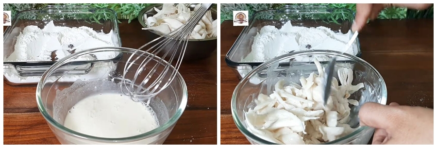 Cara bikin jamur krispi semakin renyah dan tak lembek seharian meski tanpa telur dan baking soda